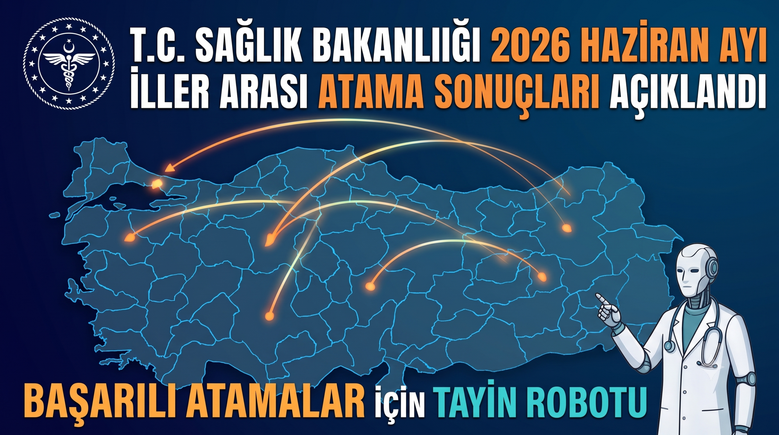 2026 Haziran Ayı İller Arası Tayin Sonuçları Açıklandı (Sağlık Bakanlığı Kura Sonuçları İsim Listesi)